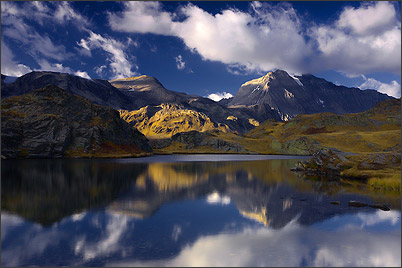 Ecrins de Lumière - Photographies de Xavier Jamonet - Photo nature - Lac de Bellecombe, Grande Casse, Vanoise