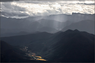 Ecrins de Lumière - Photographies de Xavier Jamonet - Photo nature - Brumes sur le Diois