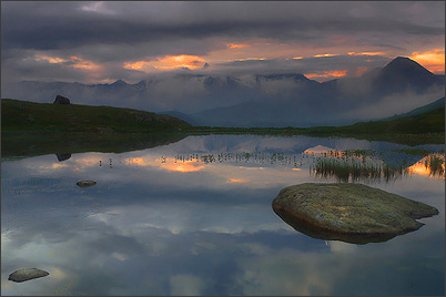 Ecrins de Lumière - Photographies de Xavier Jamonet - Photo nature - Lac Guichard