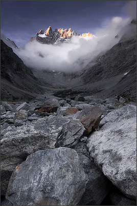 Ecrins de Lumière - Photographies de Xavier Jamonet - Photo nature - La Meije, Ecrins