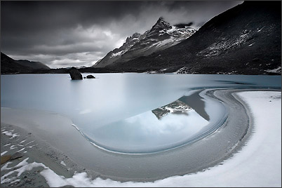 Ecrins de Lumière - Photographies de Xavier Jamonet - Photo nature - Lac de la Muande, Ecrins