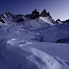 Crépuscule sur les Aiguilles