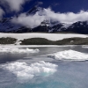 Icebergs sur fond de Sassière