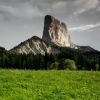 Orage sur le Mont Aiguille