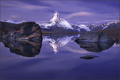 Ecrins de Lumière - Photographies de Xavier Jamonet - Photo nature - Le Cervin, Matterhorn, Suisse
