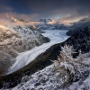 Lueurs au glacier d'Aletsch