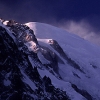 Crépuscule sur le Mont Blanc